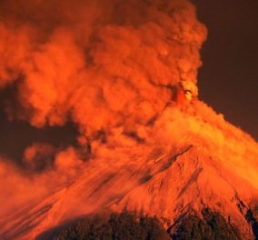 Εκπληκτικό βίντεο δείχνει την στιγμή έκρηξης ηφαιστείου στην Γουατεμάλα