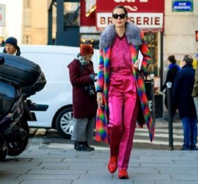 Street Style : Τα πιο περίεργα, θαυμάσια ή εξωφρενικά looks των γυναικών που παρακολούθησαν την εβδομάδα Haute Couture (φώτο)