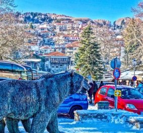 Μέτσοβο Ιωαννίνων: Παράδοση, γραφικά δρομάκια, πέτρινα σπιτάκια & αυθεντικές γεύσεις σε ένα πανέμορφο χιονισμένο τοπίο - Βίντεο 