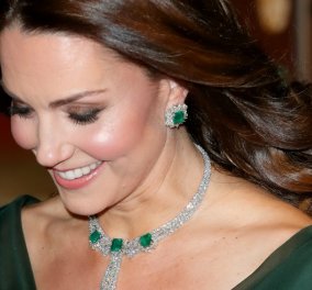 Αυτά είναι τα υπέροχα κοσμήματα που έχει λάβει η Κέιτ Μίντλεντον ως δώρα από την βασιλική οικογένεια (φωτό)