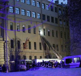  Αγία Πετρούπολη: Κατέρρευσε τμήμα πανεπιστημιακού κτιρίου -Συγκλονίζουν τα βίντεο 
