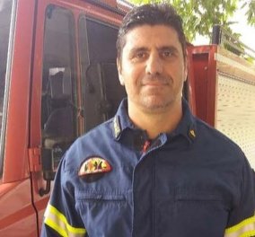 Τραγωδία στη Θεσσαλονίκη: Νεκρός ο 45χρονος πυροσβέστης - "Έσβησε" ενώ...  έσβηνε φωτιά  (βίντεο)