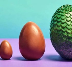 «Easter is here»: Κυκλοφόρησαν σοκολατένια αυγά... δράκων αλά Game Of Thrones (βίντεο)