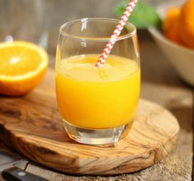 Μεγάλη έρευνα: Με ένα ποτήρι χυμό πορτοκάλι κάθε ημέρα μειώνετε τον κίνδυνο για εγκεφαλικό & καρδιακό επεισόδιο