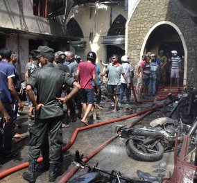 Αιματοβαμμένο Πάσχα των Καθολικών στη Σρι Λάνκα: Πάνω από 160 νεκροί - Εκατοντάδες τραυματίες - Μακελειό σε ξενοδοχεία & εκκλησίες (φώτο-βίντεο)