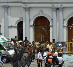 Ματωμένη Κυριακή του Πάσχα στη Σρι Λάνκα - Σκηνές τρόμου από βομβιστικές επιθέσεις -  Πάνω από 100 νεκροί  (φώτο-βίντεο) 