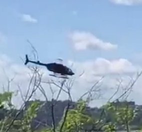 Απίθανο βίντεο: H στιγμή που το ελικόπτερο πέφτει μέσα στον ποταμό Χάντσον