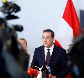 Παραιτήθηκε ο Στράχε μετά τον σάλο – Προς πρόωρες εκλογές η Αυστρία