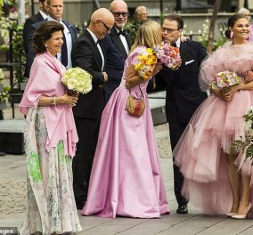 Στα ροζ όλες οι γυναίκες της βασιλικής οικογένειας της Σουηδίας  -Κορίτσια μπράβο, σας πάει! (φώτο) 