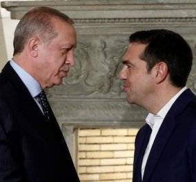 Αμετακίνητος  Ερντογάν: "Ότι & να λέει ο Έλληνας πρωθυπουργός θα συνεχίσω το "χαβά" μου" - Η απάντηση Τσίπρα