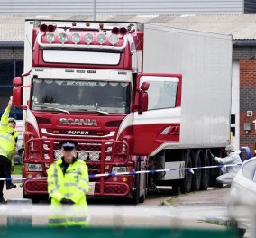 Τραγωδία στο Έσσεξ: Τα 39 πτώματα των Κινέζων έμειναν για τουλάχιστον 10 ώρες μέσα στο παγωμένο φορτηγό!  - Έρευνες για μαφία δουλεμπόρων