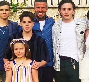 Η Victoria Beckham βάφτισε τα δυο της παιδιά, Harper & Cruz Beckham - Η οικογενειακή φωτογραφία στο Instagram  