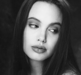 Άγγελος έφηβη η Angelina Jolie: Σε αδημοσίευτες φωτογραφίες ποζάρει ως μοντέλο στην Καλιφόρνια το 1991