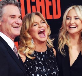 #Laughing Challenge: Ποιος γελάει καλύτερα, η Goldie Hawn ή η κόρη της, Kate Hudson, με το μωρό; (βίντεο)