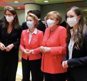 Άλλαξαν οι καιροί! Άνδρες καθαριστές & γυναίκες ηγέτες στην ΕΕ: Η Ούρσουλα, η Άνγκελα, η 34χρονη όμορφη Φινλανδή Σάνα & η Βελγίδα Σοφί (φωτό) 