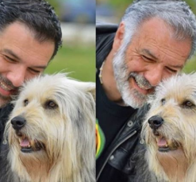 Ο Γρηγόρης Αρναούτογλου και η συγκινητική ανάρτηση για το σκύλο του τον Άρνι που δεν ζει πια (φωτό)