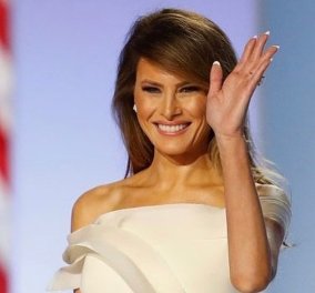 Η Melania αποχαιρετά με μεγαλοπρέπεια τον Λευκό Οίκο: Το ονειρικό βίντεο & το υπέροχο Black and white παλτό της