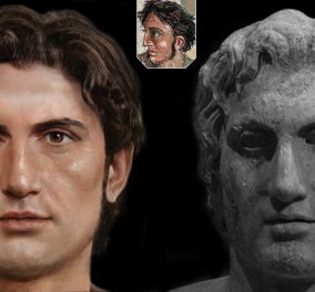 Έτσι θα ήταν ο Μέγας Αλέξανδρος, ο Σωκράτης, ο Ηρόδοτος -  ''Τρομακτικά ζωντανά'' τα πρόσωπά τους από τον αριστοτέχνη Αλεσάντρο Τομάζι (φωτό)