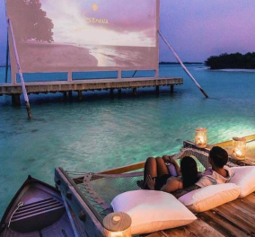  Στις Μαλδίβες μπορείς να παρακολουθήσεις ταινία μέσα στη θάλασσα - Παραδεισένιο μέρος για αξέχαστες εμπειρίες (φωτό)