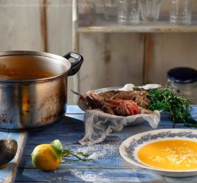 Η Αργυρώ Μπαρμπαρίγου μαγειρεύει ένα ζεστό πιάτο για σήμερα: Ψαρόσουπα παραδοσιακή & χειμωνιάτικη 