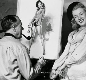 Πριν  γίνει διάσημη η Μέριλιν Μονρόε έπαιρνε 10 δολάρια την ώρα για να ποζάρει για pin up φωτογράφο - Δείτε τις υπέροχες vintage φώτο 