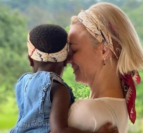 Η Χριστίνα Κοντοβά συγκινεί: «Ζω στην Ουγκάντα για το κοριτσάκι που κρατώ στην αγκαλιά μου, εως ότου την υιοθετήσω» - Η φωτό με την Έιντα