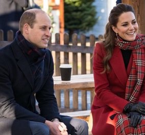 Άψογη η εμφάνιση της Kate Middleton: Το εκπληκτικό κόκκινο παλτό, η πλισέ φούστα, οι nude γόβες της Δούκισσας  (φωτό & βίντεο)