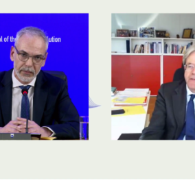 Paolo Gentiloni - Ευρωπαίος Επίτροπος για την Οικονομία : Περίπου 4 δισεκατομμύρια ευρώ θα πάρει η Ελλάδα ως προχρηματοδότηση από το Ταμείο Ανάκαμψης