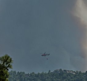 Τραγωδία χωρίς τέλος: Τριπλή αναζωπύρωση της φωτιάς στη Βαρυμπόμπη - Το ένα μέτωπο κοντά στα βασιλικά κτήματα - Εκκενώνονται Ιπποκράτειος Πολιτεία & Δροσοπηγή (φώτο-βίντεο)