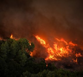 Ν. Χαρδαλιάς: Διάσπαρτες αναζοπυρώσεις στη Βαρυμπόμπη - 76 σπίτια με σοβαρές ζημιές, 12,5 χιλιάδες στρέμματα έχουν καεί 