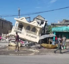 Σεισμός στην Αϊτή: Συγκλονίζουν οι εικόνες από το χτύπημα των 7.2 Ρίχτερ - Πάνω από 300 νεκροί, χιλιάδες τραυματίες & αγνοούμενοι (βίντεο)