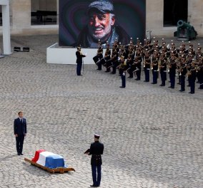 Κηδεία Ζαν Πολ - Μπελμοντό: Η Γαλλία αποχαιρετά τον αγαπημένο της "Bebel" - "Ο φίλος που όλοι ονειρεύονταν" - λέει ο Μακρόν (φώτο-βίντεο)