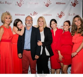  Η Rich Passion - το luxury brand ασημένιων κοσμημάτων πραγματοποίησε φωτογράφιση με θέμα τα “Κόκκινα φορέματα” - Διάσημες κυρίες στο project κατά της βίας εναντίον των γυναικών (φώτο)