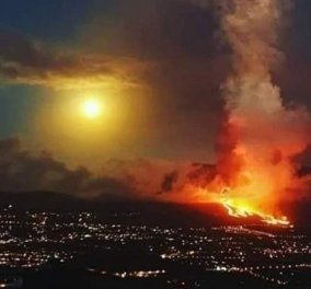 Συγκλονίζουν οι εικόνες από το νησί Λα Πάλμα: Η λάβα του ηφαιστείου έφτασε στον ωκεανό - ανησυχία για τα τοξικά αέρια (βίντεο)