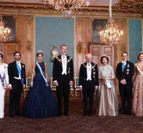 Βαρύτιμες τιάρες & εντυπωσιακές τουαλέτες στο βασιλικό Gala  -Ονειρικές εμφανίσεις από την πριγκίπισσα Βικτώρια & την βασίλισσα Λετίσια (φώτο -βίντεο)