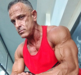 Σοκάρει Έλληνας body builder: '' Έχασα 42 κιλά λόγω Covid - Έχω ακόμη υπολείμματα στους πνεύμονες μου'' (φωτό - βίντεο) 