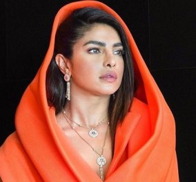 Priyanka Chopra: Το πορτοκαλί της… φωτιάς σε ένα ασύλληπτο outfit - με τον Bulgari στο Dubai (φωτό)