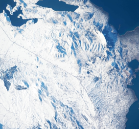 ESA: Η χιονισμένη Χαλκίδα & ο πορθμός του Ευρίπου από τον Διεθνή Διαστημικό Σταθμό - Η υπενθύμιση για την κλιματική αλλαγή (φωτό)
