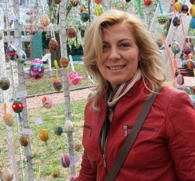 Όταν η Ντίνα Νικολάου ταξίδευε στο Κίεβο: Τα περίφημα πασχαλινά αυγά pysanka & όσα λατρεύει από τις αγορές της πόλης (φωτό)