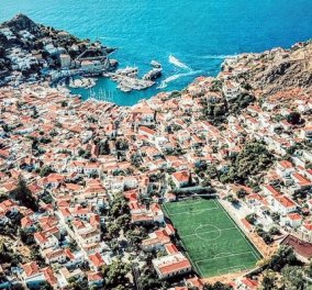 Good news: Ανάμεσα στα ωραιότερα γήπεδα του πλανήτη ένα ελληνικό - σε πασίγνωστο νησί με θέα θάλασσα (φωτό)