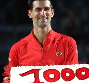 Novak Djokovic: «Γενέθλια» για τον Σέρβο τενίστα με 1000 νίκες! Μετά τους Connors, Federer, Lendl & Nadal (φωτό & βίντεο)