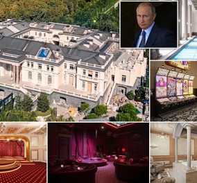 Βλαντιμίρ Πούτιν: Αυτή είναι η «μυστική ντάτσα» καταφύγιο του από τις αντιπολεμικές διαδηλώσεις – Διαθέτει σπα, στάβλο, γκολφ και κινηματογράφο!