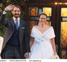 Πρίγκιπας Φίλιππος - Νίνα Φλορ - η πρώτη επέτειος! Flashback στον γάμο τους με το «πλούσιο» φωτοάλμπουμ 