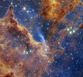  Εντυπωσιακή εικόνα: Το διαστημικό τηλεσκόπιο James Webb φωτογράφισε ξανά τις «Στήλες της Δημιουργίας»