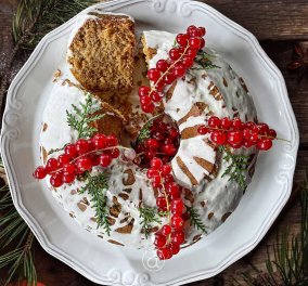 Αργυρώ Μπαρμπαρίγου:  Gingerbread χριστουγεννιάτικο κέικ - πεντανόστιμο, θα θες να το φας ξανά και ξανά