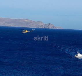 Κρήτη: Μονοκινητήριο αεροσκάφος με δύο επιβαίνοντες κατέπεσε στη θάλασσα - Ανασύρθηκε άνδρας χωρίς τις αισθήσεις του 