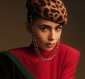 Lily Collins aka «Emily in Paris»: Το απόλυτο είδωλο της μόδας εξώφυλλο με total Gucci look (φωτό & βίντεο)