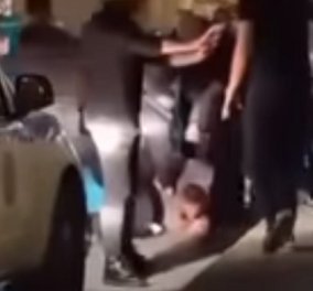 Ρέθυμνο: Βίντεο - ντοκουμέντο από την αιματηρή συμπλοκή - Η στιγμή που ο αστυνομικός πυροβολεί έξω από το μπαρ