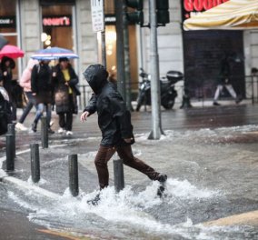 Κακοκαιρία «Ilina»:  Ισχυρές βροχές και καταιγίδες, κεραυνοί & χαλαζοπτώσεις - Μήνυμα του 112 σε πολλές περιοχές 