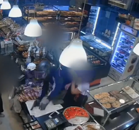 Σοκαριστική ληστεία σε φούρνο στα βόρεια προάστια: Ο δράστης απείλησε την υπάλληλο με όπλο στο κεφάλι (βίντεο)